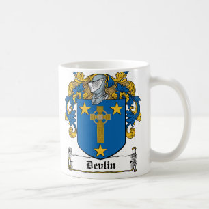 Devlin Family Crest Coffee Mug