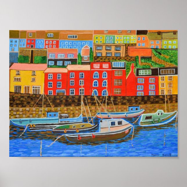 Devon Brixham Poster (Front)