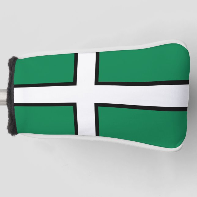 Devon county flag golf head cover (Front)