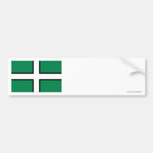 Devon Flag Bumper Sticker