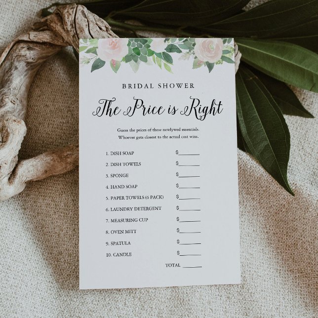 DEVON Guess the Price Bridal Shower Game (Creator Uploaded)