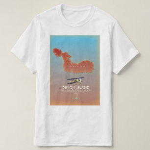 Devon island, canada map T-Shirt