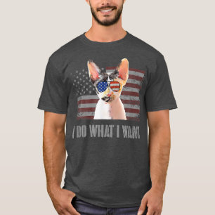 Devon Re Cat I Do What I Want Retro Usa Funny Cat  T-Shirt