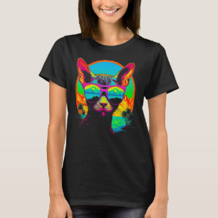 Devon Rex Cat Summer T-Shirt