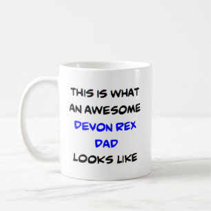 devon rex dad, awesome coffee mug
