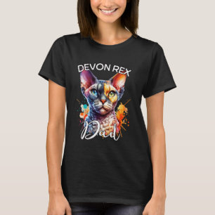 Devon Rex Dad Devon Rex Cat T-Shirt