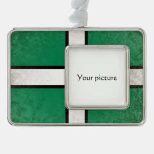 Devon Silver Plated Framed Ornament