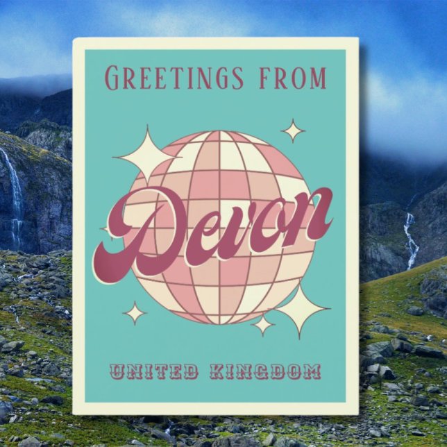 Devon United Kingdom UK England holiday Postcard (Creator Uploaded)