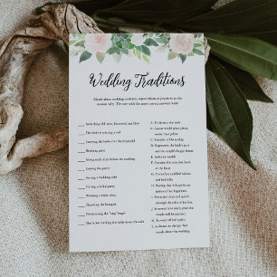 DEVON Wedding Traditions Bridal Shower Game