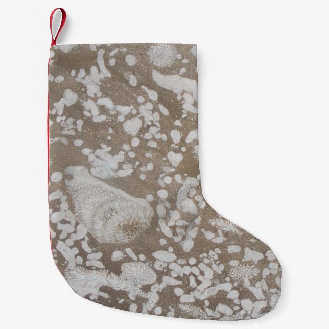 Devonian Fossil Gorge Small Christmas Stocking (Front)
