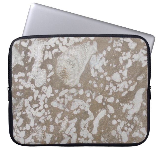 Devonian Fossil Laptop Sleeve (Front)