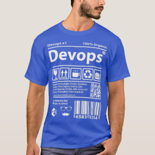 Devops Barcode programming computers source code T-Shirt