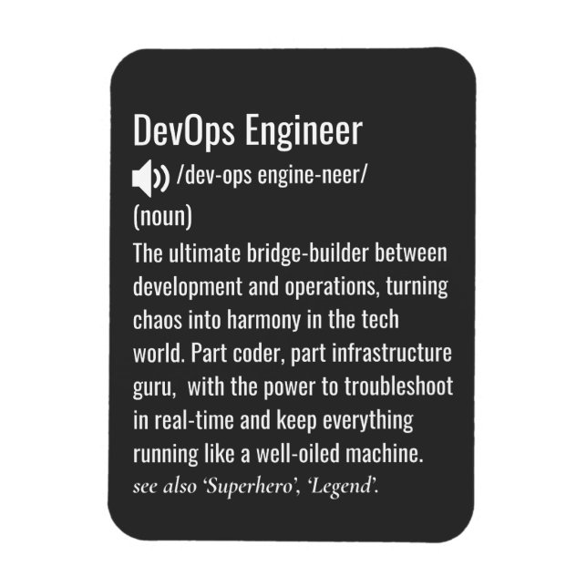 DevOps engineer definition  Magnet (Vertical)