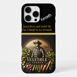 Devoted Farmer With Fresh Produce iPhone 16 Pro Max Case