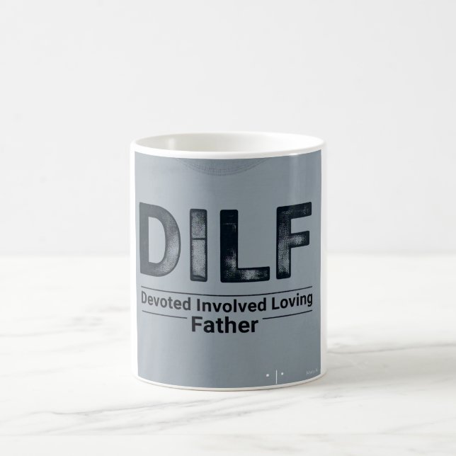 Devoted Involved Loving Father Coffee Mug (Center)