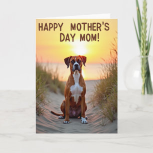 Devoted Mothers Day Canine Card