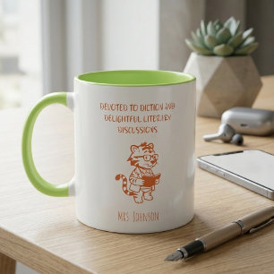 Devoted To Diction Delightful Literary Discussions Mug