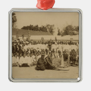 Devotions at the Arakan Pagoda, Mandalay, Metal Ornament