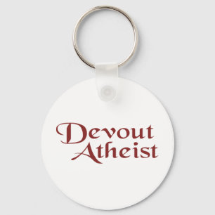 Devout Atheist Key Ring