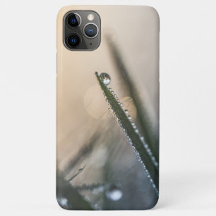 Dew Droplet on Grass Nature Photo iPhone 11 Pro Max Case