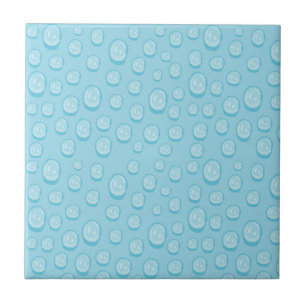 Dew drops ceramic tile