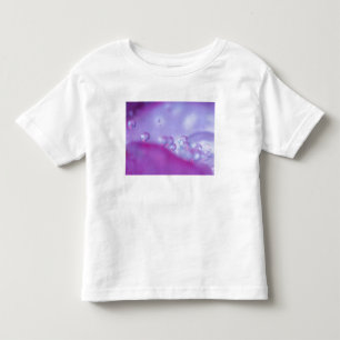 Dew drops on flower petal abstract. Credit as: Toddler T-Shirt