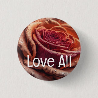 Dew-Kissed Beauty 3 Cm Round Badge