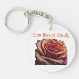 Dew-Kissed Beauty Key Ring