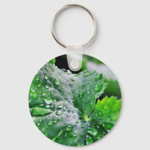 Dew Water Droplets Drops Key Ring