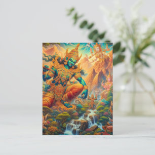 Dewa di Lembah Surgawi Postcard