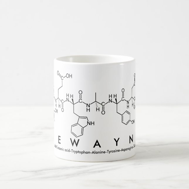 Dewayne peptide name mug (Center)