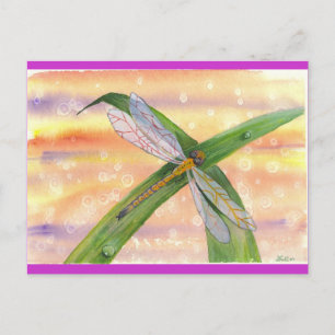 "Dewdrop Dragon" Postcard