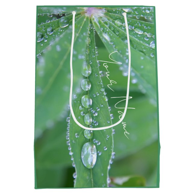 Dewdrop Medium Gift Bag (Back)