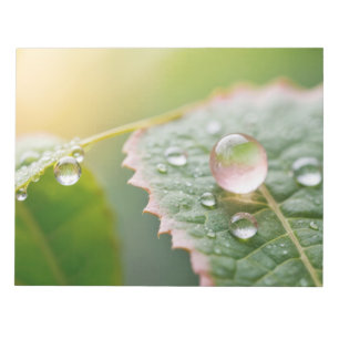 Dewdrop Nature Colourful Wildlife Serene Tranquil  Notepad