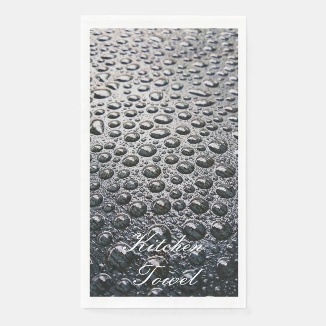 Dewdrops Kitchen Towel Napkin (Front)