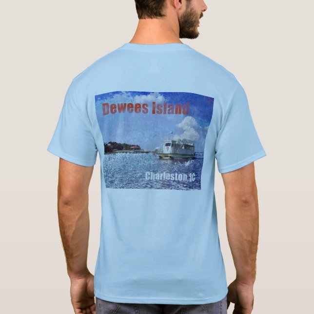 Dewees Island Ferry 2017 T-Shirt (Back)