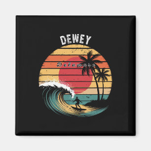 Dewey Beach Delaware Beach Surfing Magnet