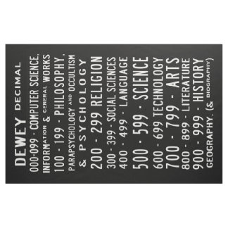 Dewey Decimal Busroll - Fat Quarter Fabric