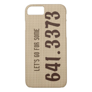 Dewey Decimal Coffee iPhone case