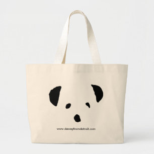 DEWEY FROM DETROIT REDUX LARGE TOTE BAG