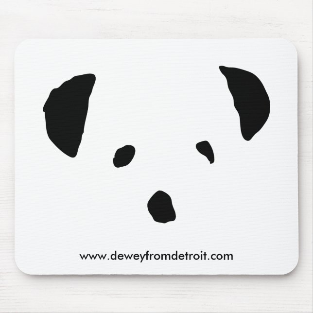 dewey from detroit redux mousepad ... - Customised (Front)