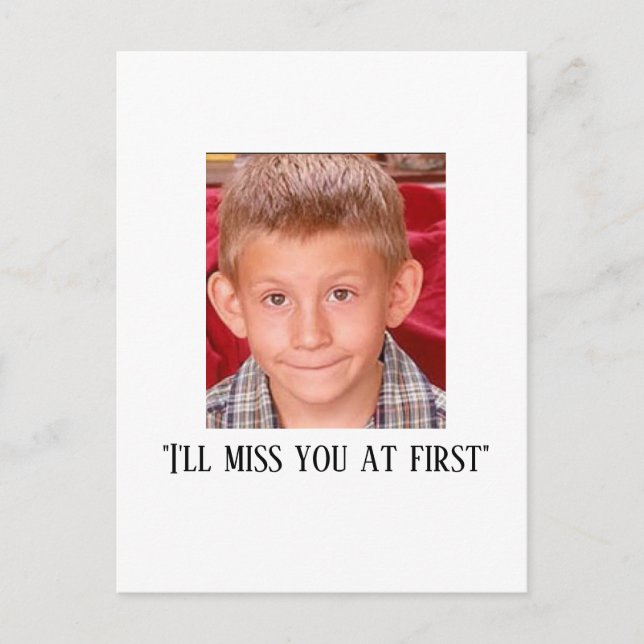 Dewey Malcom in the middle Postcard (Front)