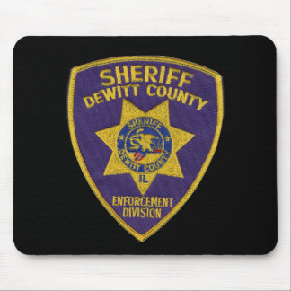DeWitt County Sheriffs Dept Patch Mouse Pad