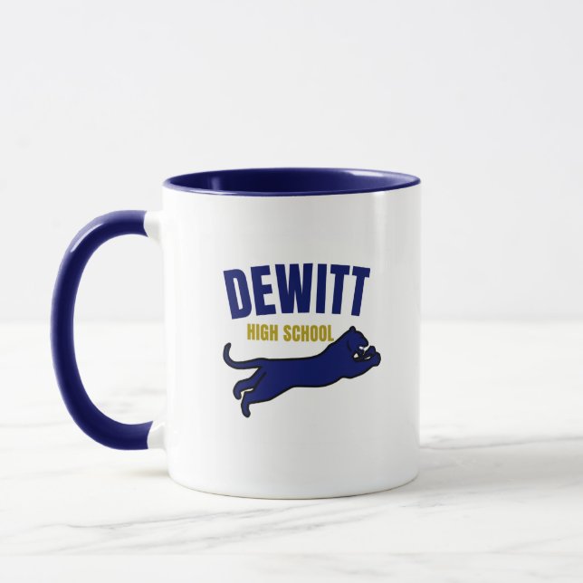 DeWitt High Schcool Michigan Coffee Mug (Left)