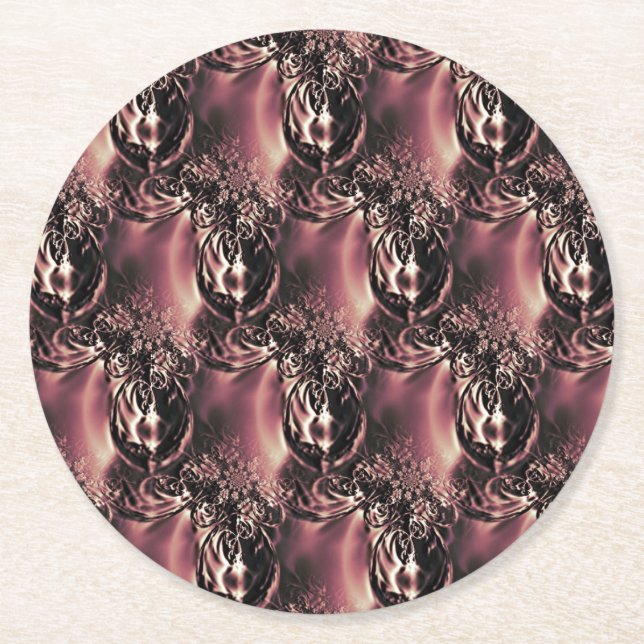 Dex Square Paper Coaster (Front)