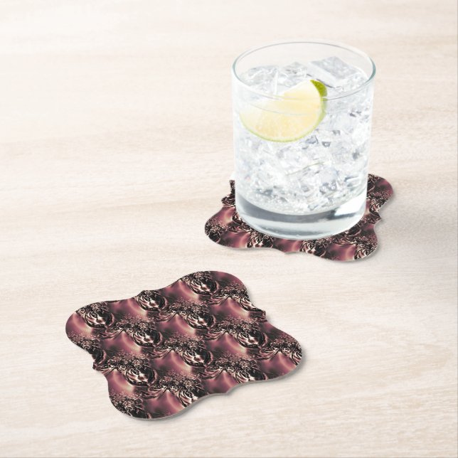 Dex Square Paper Coaster (Insitu)