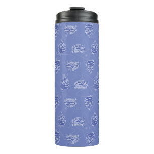 Dexter and Mandark Atomic Pattern Thermal Tumbler