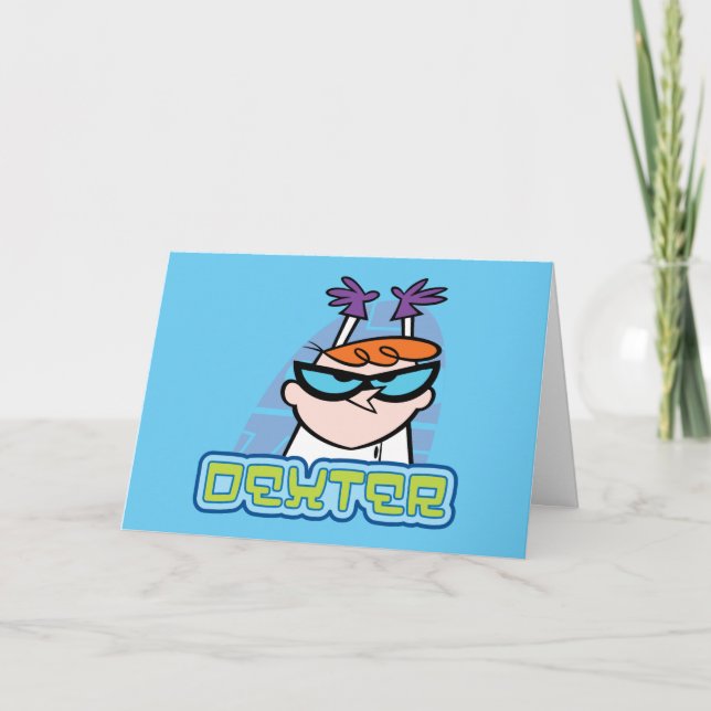 Dexter Character Name Graphic Card (Front)