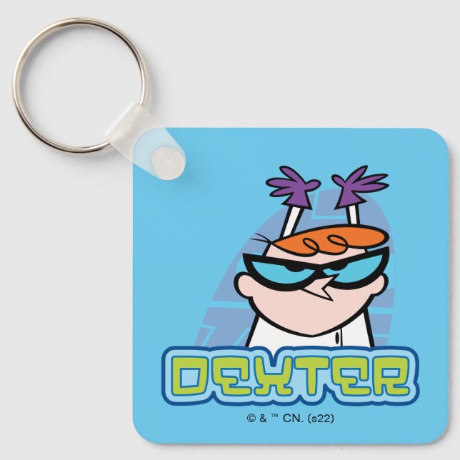 Dexter Character Name Graphic Key Ring (Front)