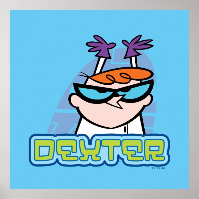 Dexter Character Name Graphic Poster (Front)